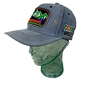 Colorado Good Vibes Men's/ Unisex Adjustable Embroidered Snap Back Hat